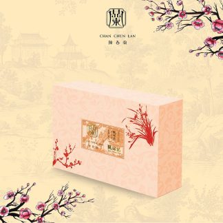 甄沾記蛋捲 x 陳春蘭茶葉禮盒276克 Yan Chim Kee Egg Roll x Chan Chun Lan Tea Gift set 276g